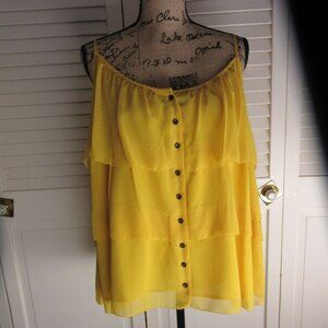 Apostrophe Woman Ruffles Camisole Style - Size 20-22W